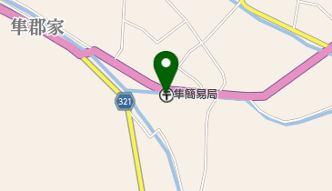 隼簡易郵便局の地図画像