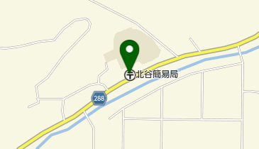 北谷簡易郵便局の地図画像