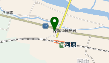 国中簡易郵便局の地図画像