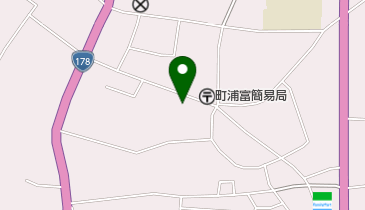 町浦富簡易郵便局の地図画像