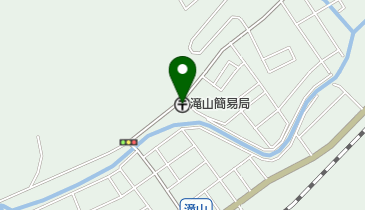 滝山簡易郵便局の地図画像