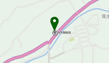 古市簡易郵便局の地図画像