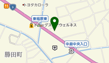 米子中島簡易郵便局の地図画像