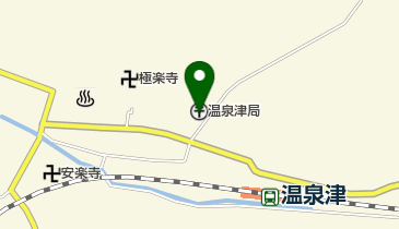 温泉津郵便局の地図画像