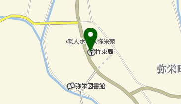 杵束郵便局の地図画像