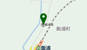 飯浦郵便局の地図画像