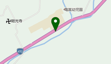 亀嵩郵便局の地図画像