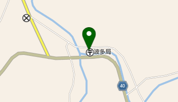 波多郵便局の地図画像