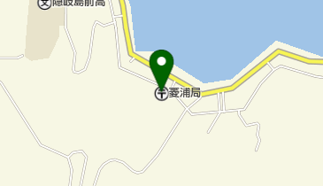 菱浦郵便局の地図画像
