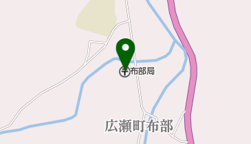 布部郵便局の地図画像