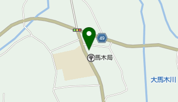 馬木郵便局の地図画像