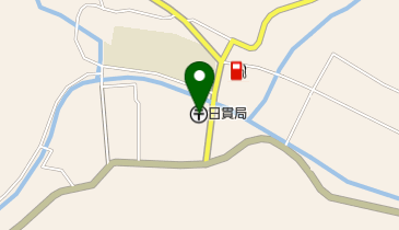 日貫郵便局の地図画像