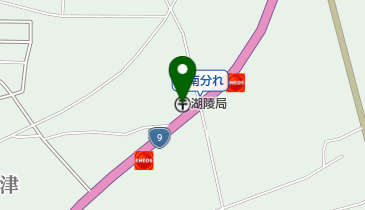 湖陵郵便局の地図画像