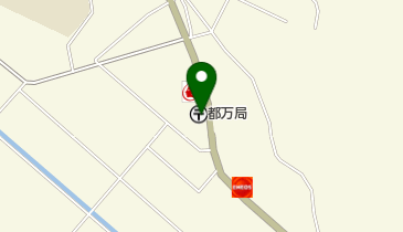 都万郵便局の地図画像