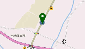 七日市郵便局の地図画像