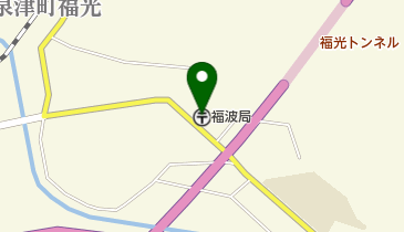 福波郵便局の地図画像