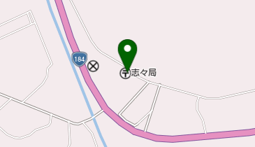 志々郵便局の地図画像