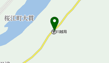 川越郵便局の地図画像