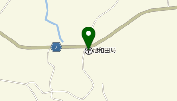 旭和田郵便局の地図画像