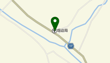 畑迫郵便局の地図画像