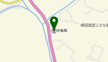 中条郵便局の地図画像