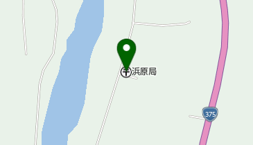 浜原郵便局の地図画像