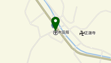 木田郵便局の地図画像