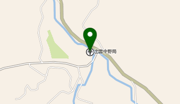 出雲中野郵便局の地図画像