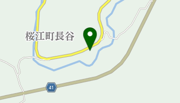 長谷郵便局の地図画像