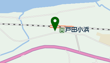 益田小浜郵便局の地図画像