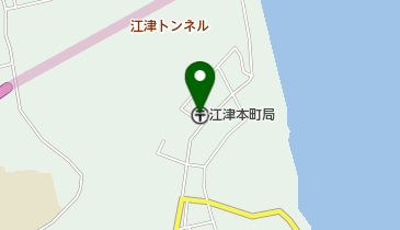 江津本町郵便局の地図画像
