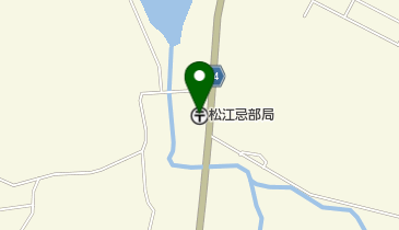 松江忌部郵便局の地図画像