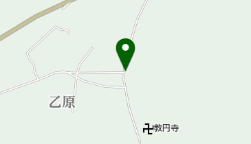 乙原簡易郵便局の地図画像