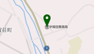 宇賀荘簡易郵便局の地図画像