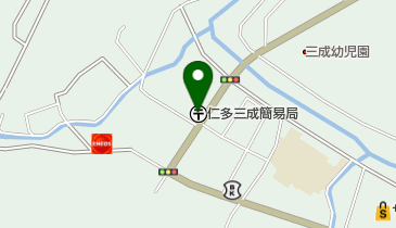 仁多三成簡易郵便局の地図画像