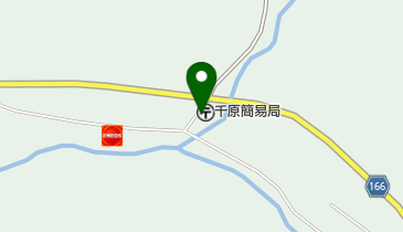 千原簡易郵便局の地図画像