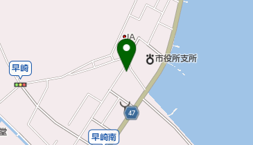 寄島郵便局の地図画像