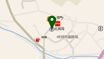 北房郵便局の地図画像