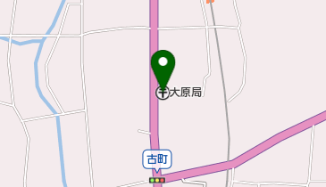 大原郵便局の地図画像