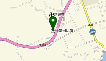 玉野日比郵便局の地図画像