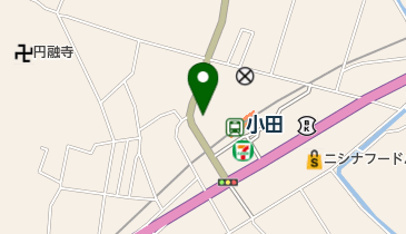 小田郵便局の地図画像