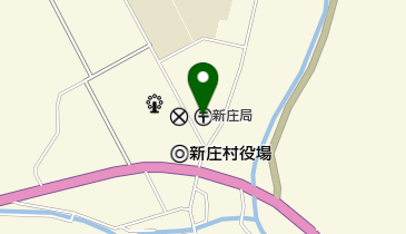 新庄郵便局の地図画像