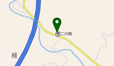 二川郵便局の地図画像