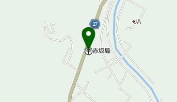 赤坂郵便局の地図画像