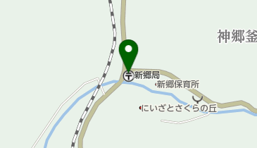 新郷郵便局の地図画像