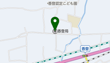 香登郵便局の地図画像