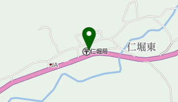 仁堀郵便局の地図画像