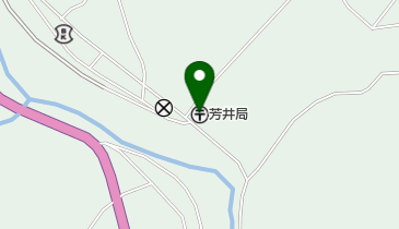 芳井郵便局の地図画像