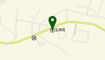 玉津郵便局の地図画像