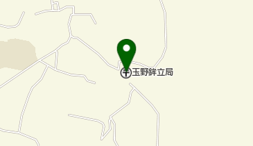 玉野鉾立郵便局の地図画像